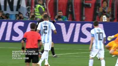 Argentina a bit draggled,
rugged, desperate. - Lionel Messi - The Greatest