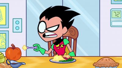 Argh. I'm full. - Teen Titans Go!