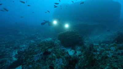 Armed with a 3D sonar,
we're all optimistic that a
discovery will soon be made. - Atlantis Rising