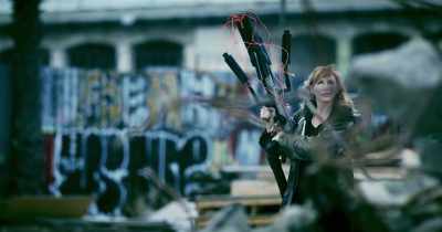 Armed with a sticky web,
she tempts it closer. - White Rabbit Project
