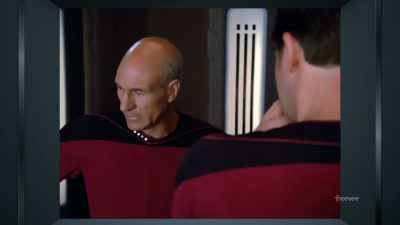 Armin shimerman
reprised his ferengi act - The Center Seat: 55 Years of Star Trek