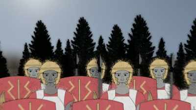Arminius knew the Roman
legions needed open spaces - Lost Treasures of Rome