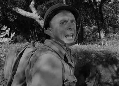 Armoured car coming! Enemy armoured car! Take cover! - A Walk in the Sun