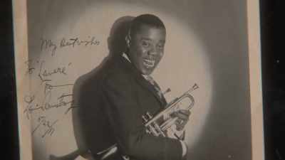 Armstrong extends the range of the horn, - Louis Armstrong's Black & Blues