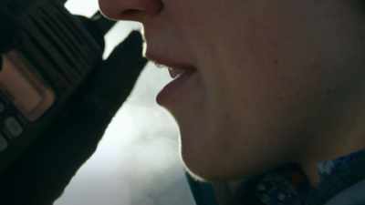 ARMSTRONG (over radio):
It's one small step for man... - One Strange Rock
