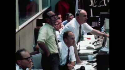 Armstrong: The surface appears
to be very fine-grained - Apollo: The Forgotten Films