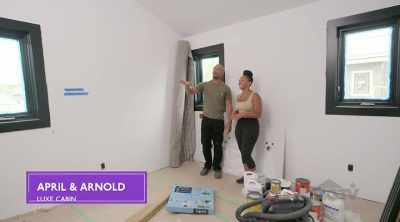 Arnold: So I'm thinking we
run a solid piece of wood - Renovation Resort