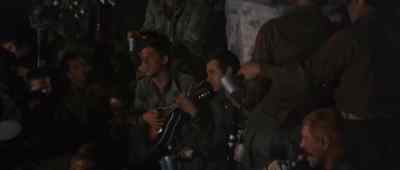 "Around her leg she wore a purple garter - The Devil's Brigade