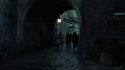Around the corner here,
in the old warehouse. - The Creeping Flesh