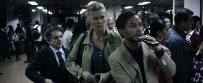 Arrivals hall, immigration line. - Salt and Fire