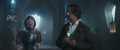 - Arrivederci! Thanks for the drinks.
- The drinks... - Hui Buh and the Witch's Castle