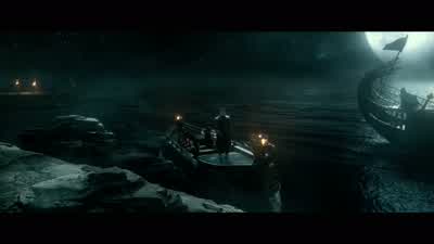 ARTEMISIA'S SHIP IS BEING ANCHORED IN NEUTRAL WATERS. - 300: Rise of an Empire