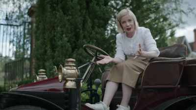 Arthur then crashed his car, twice,
once with his ma'am on board, - Killing Sherlock: Lucy Worsley on the Case of Conan Doyle