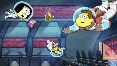 Artificial gravity activated. - Big City Greens the Movie: Spacecation
