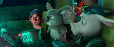 [Artificial Voice]
My sensors detect - Hitpig!