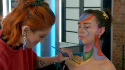 [artists cheering] - Glow Up: Britain's Next Make-Up Star