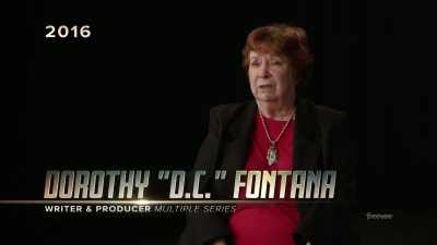 Artists sitting there, - The Center Seat: 55 Years of Star Trek