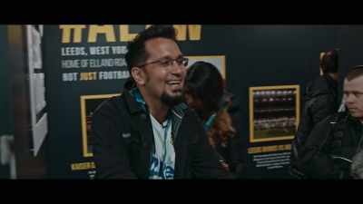 Arvind Sidhu is making
his first-ever visit to Elland Road. - Take Us Home: Leeds United