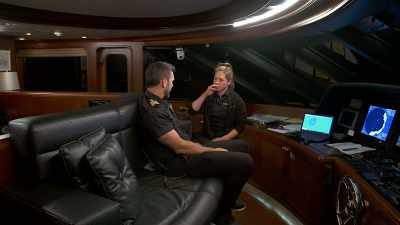 As a deck team,
we'’ve never really sat down - Below Deck Down Under
