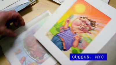 As, a, it's kind of great to do. - 30 Years of Garbage: The Garbage Pail Kids Story