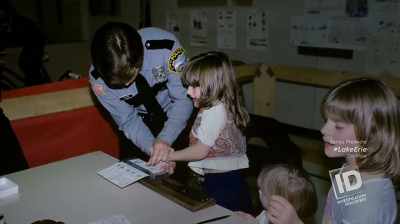 AS A KID, YOU THINK YOU'RE
BEING FINGERPRINTED - The Lake Erie Murders