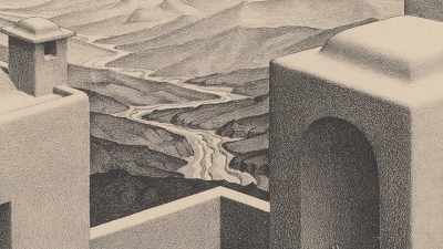 As a little boy
lying in bed at night, - M. C. Escher: Journey to Infinity