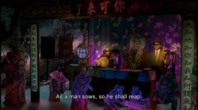 As a man sows, so he shall reap. - The Bold, the Corrupt and the Beautiful