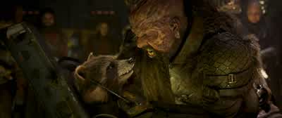 As a moronic shit bag who thinks Taserface is a cool name. - Guardians of the Galaxy Vol  2