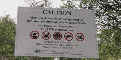 "As a precaution, Mary Creek
is closed to human use." - Revealed: How to Poison a Planet