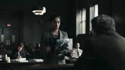 ...as was a second-story window
on the garden side. - The Night Of