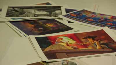 As a senior illustration manager here, - One Day at Disney