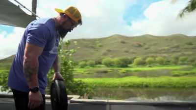   As a veteran
  and a strength sports
  competitor, - Moonshiners: Master Distiller