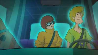 - As advertised.
- It's the Mystery Machine. - Happy Halloween, Scooby-Doo!