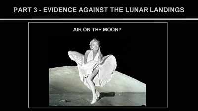 As we all know,
there is no atmosphere on the Moon, - American Moon