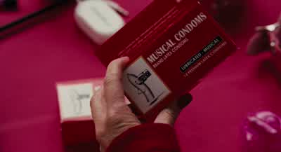 As an early Hanukkah presentI'm gonna send you and Pam a box of these musical condomsDon't do that - Little Fockers