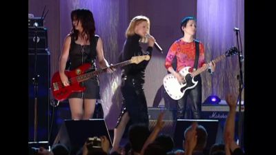As angry as I was when they broke up the band - The Go Go's