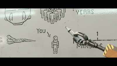As you approached hyperspeed, - Beyond Infinity: Buzz and the Journey to Lightyear