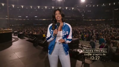 As you are joining us
for the first-ever global live stream - Elton John Live: Farewell from Dodger Stadium