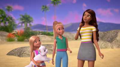 As your babysitter,
I say we go check it out. - Barbie: A Touch of Magic