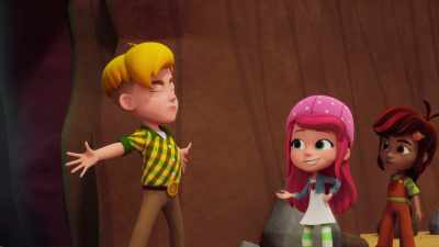 As Bagas Guardiãs enterraram um tesouro
algures lá dentro - Strawberry Shortcake's Summer Vacation