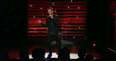 As my butt hits the couch, I realize
I didn't ask if she wanted anything. - Neal Brennan: 3 Mics