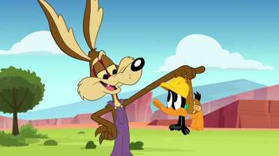 As you can see,
despite being shrunken,
the subject is unharmed. - Bugs Bunny Builders