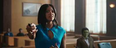 As you can see in the "About Me" section,
my client wrote, and I quote, - She-Hulk: Attorney at Law