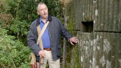 As you can see, it's corrugated and what's happened here, - The Buildings That Fought Hitler