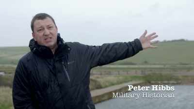 As you can see, we've got the Seven Sisters cliffs - The Buildings That Fought Hitler