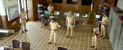 "As cops continue to be killed 
in Mumbai..." - Darbar