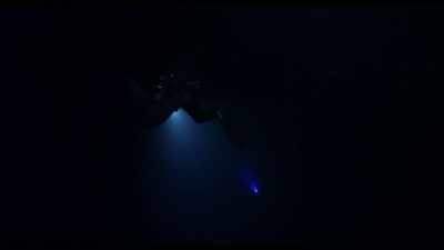As Dave would ascend, he would make bubbles, - Dave Not Coming Back