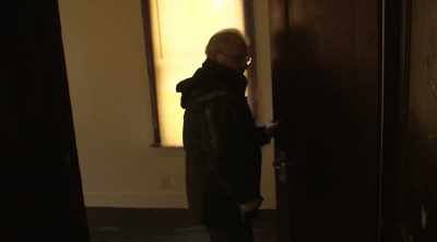As Dr. Taff walks back, - Demon House