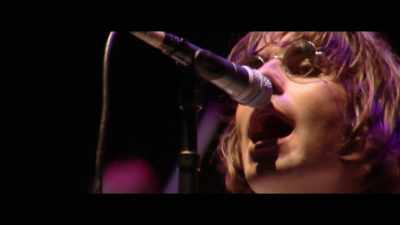 ♪ As he faced the sun
He cast no shadow♪ - Oasis: Knebworth 1996