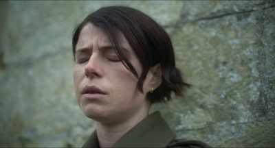 As he fell past, - Men